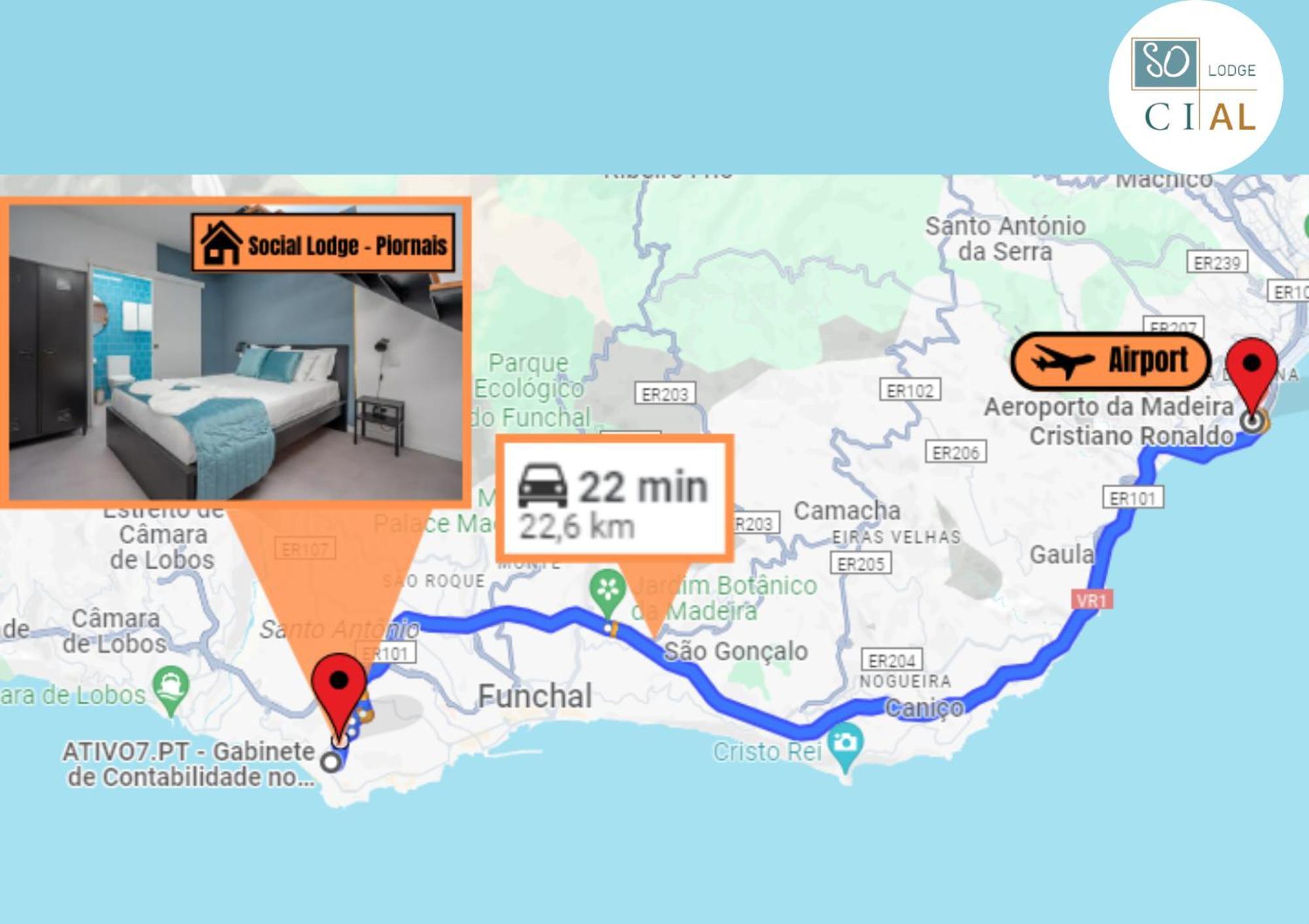 Social Lodge - Piornais Funchal  Ngoại thất bức ảnh